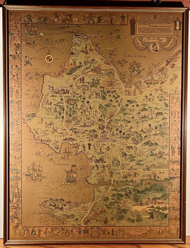 Monterey Peninsula (Carte/Map