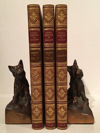 Item #8930 The Comic History of England (2 volumes); The Comic History of Rome (1 volume)....